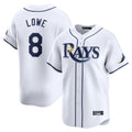 Kdoa TB.Rays #8 Brandon Lowe Player White Home Limited Stitched Jerseys
