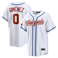 Kdoa T.Blue Jays #0 Andres Gimenez Player White 2026 World Series Classic Limited Stitched Jerseys