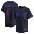 Kdoa T.Blue Jays #11 Bo Bichette Player Black City Connect Limited Home Stitched Jerseys