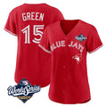 Kdoa T.Blue Jays #15 Chad Green Player Red 2025 World Series Limited Stitched Jerseys