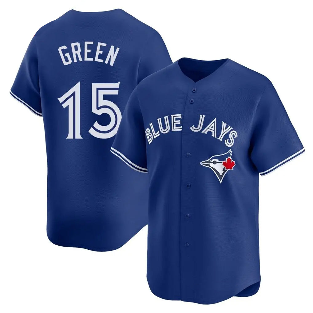 Kdoa T.Blue Jays #15 Chad Green Player Royal Home Limited Stitched Jerseys