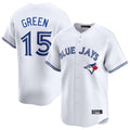 Kdoa T.Blue Jays #15 Chad Green Player White Home Limited Stitched Jerseys