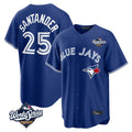 Kdoa T.Blue Jays #25 Anthony Santander Player Navy 2025 World Series Home Limited Stitched Jerseys