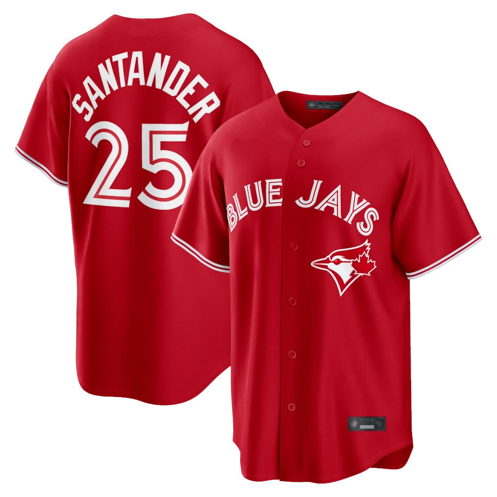 Kdoa T.Blue Jays #25 Anthony Santander Player Red Home Limited Stitched Jerseys