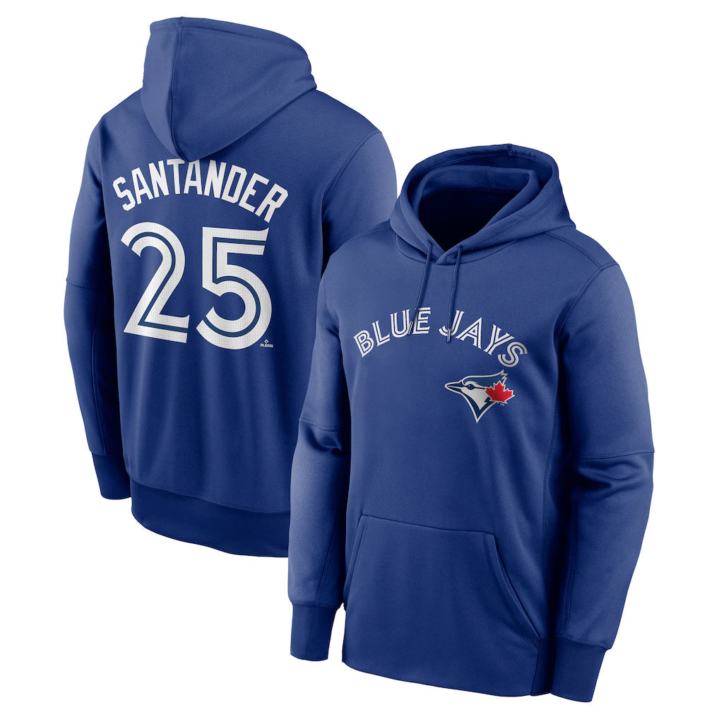 Kdoa T.Blue Jays #25 Anthony Santander Player Royal Performance Pullover Hoodie