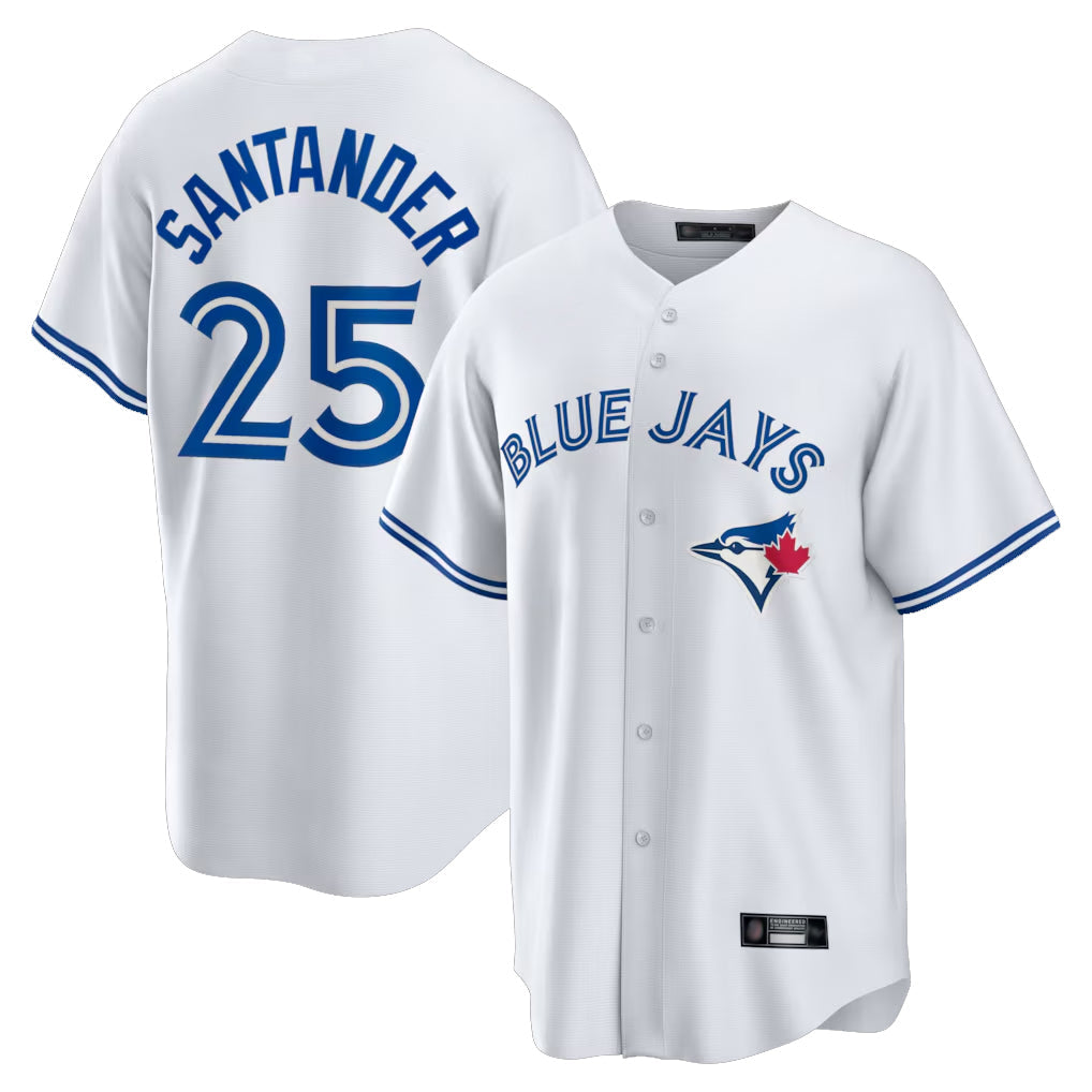 Kdoa T.Blue Jays #25 Anthony Santander Player White Game Stitched Jerseys
