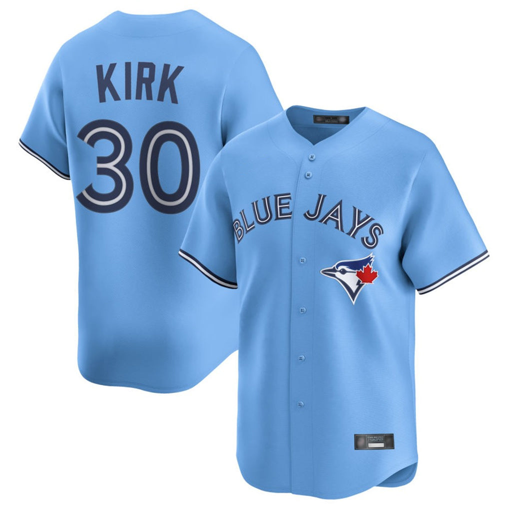 Kdoa T.Blue Jays #30 Alejandro Kirk Player Blue Home Limited Stitched Jerseys