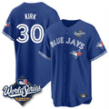 Kdoa T.Blue Jays #30 Alejandro Kirk Player Royal 2025 World Series Limited Stitched Jerseys