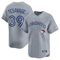 Kdoa T.Blue Jays #39 Trey Yesavage Player Gray Home Limited Stitched Jerseys