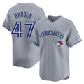 Kdoa T.Blue Jays #47 Addison Barger Player Gray Replica Stitched Jerseys
