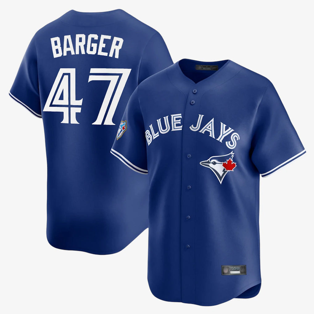 Kdoa T.Blue Jays #47 Addison Barger Player Royal Home Limited Stitched Jerseys