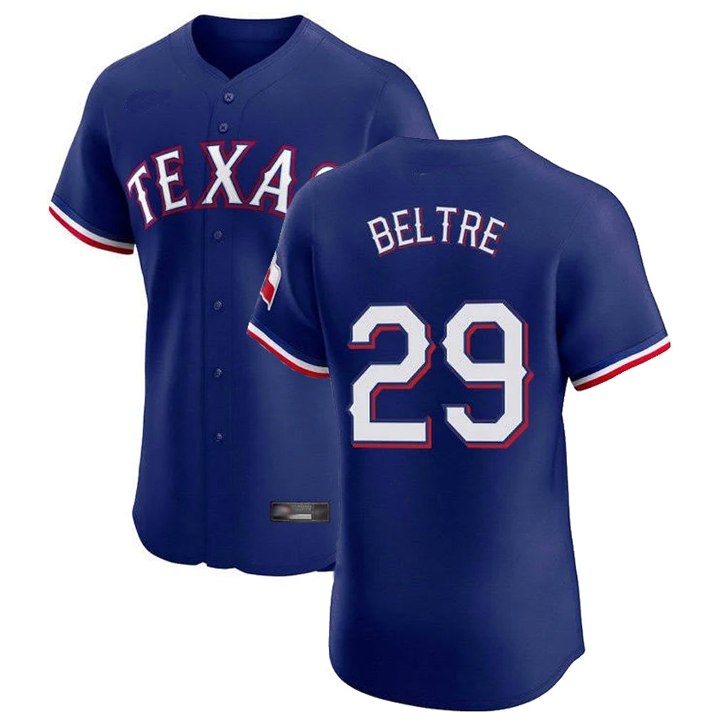 Kdoa T.Rangers #29 Adrian Beltre Player Royal Home Limited Elite Stitched Jerseys