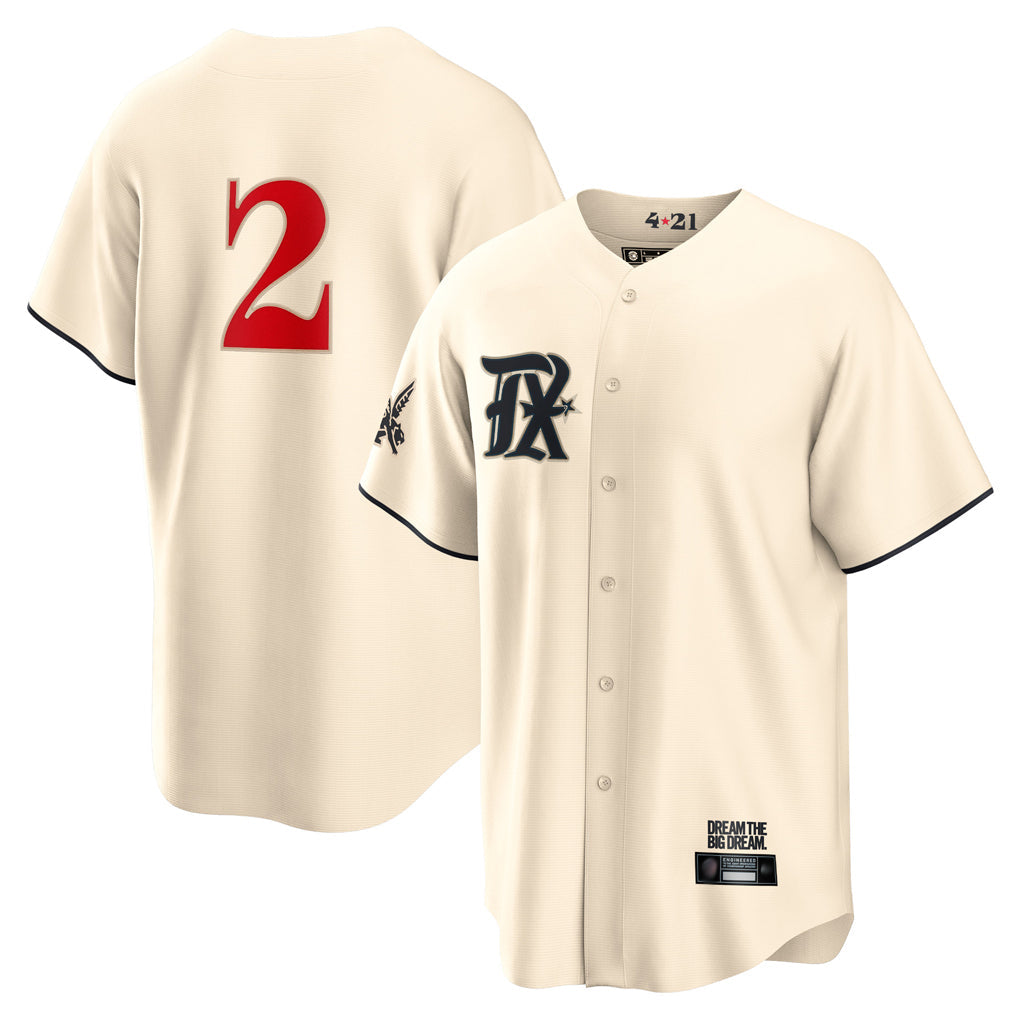 Kdoa T.Rangers #2 Marcus Semien Player Cream Limited City Connect Stitched Jerseys