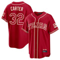 Kdoa T.Rangers #32 Evan Carter Player Red 2026 City Connect Stitched Jerseys