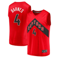 Kdoa T.Raptors #4 Scottie Barnes Red Fast Break Replica Jerseys - Icon Edition