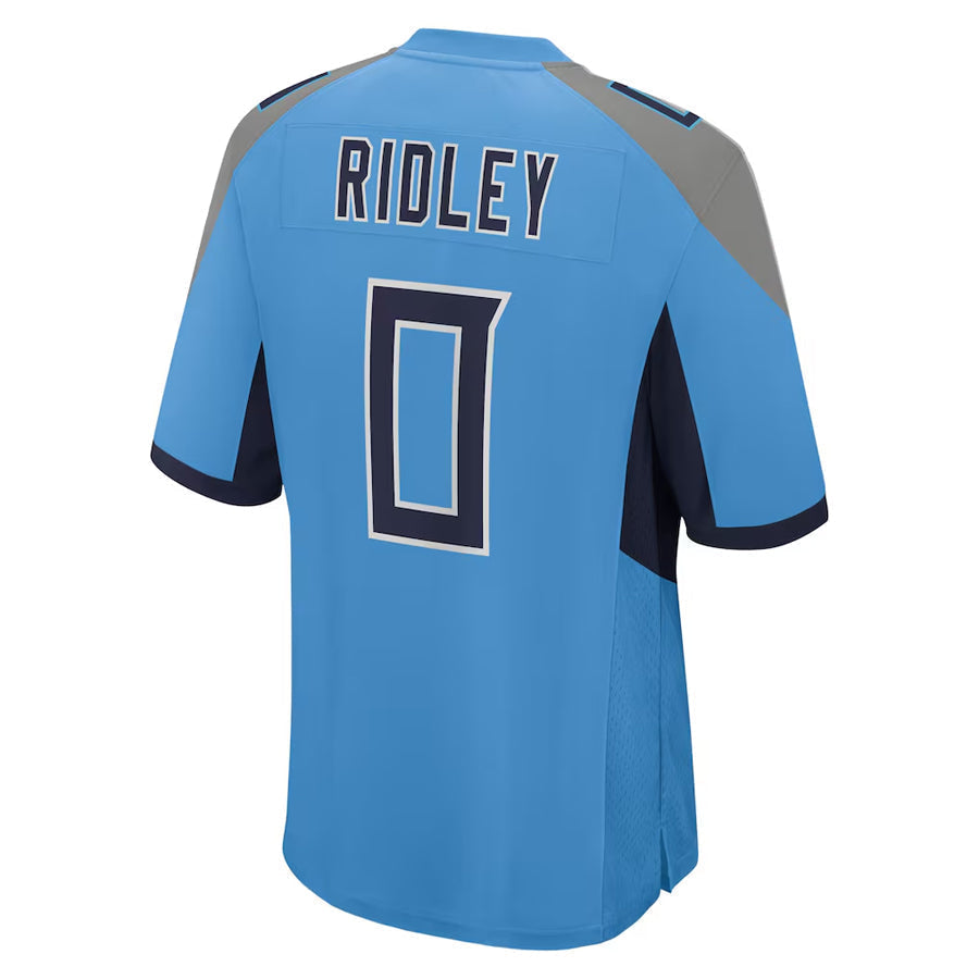 Kdoa T.Titans #0 Calvin Ridley Player Light Blue Home Game Stitched Jerseys