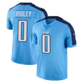 Kdoa T.Titans #0 Calvin Ridley Player Light Blue Limited Color Rush Home Game Stitched Jerseys