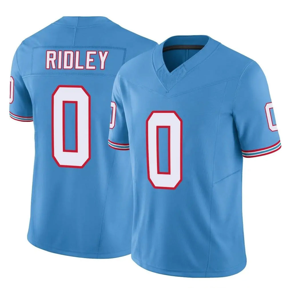 Kdoa T.Titans #0 Calvin Ridley Player Light Blue Limited Vapor F.U.S.E. Home Game Stitched Jerseys