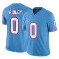 Kdoa T.Titans #0 Calvin Ridley Player Light Blue Limited Vapor F.U.S.E. Home Game Stitched Jerseys