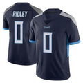 Kdoa T.Titans #0 Calvin Ridley Player Navy Limited Vapor Untouchable Home Game Stitched Jerseys