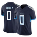 Kdoa T.Titans #0 Calvin Ridley Player Navy Vapor F.U.S.E. Limited Stitched Jerseys