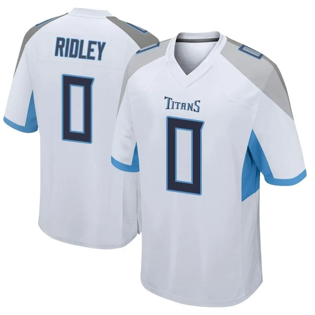Kdoa T.Titans #0 Calvin Ridley Player White Home Game Stitched Jerseys
