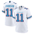 Kdoa T.Titans #11 Jermaine Johnson II Player White 2026 Game Home Stitched Jerseys
