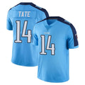Kdoa T.Titans #14 Carnell Tate Player Light Blue Limited Color Rush Home Game Stitched Jerseys