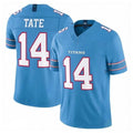Kdoa T.Titans #14 Carnell Tate Player Light Blue Team Vapor F.U.S.E. Limited Home Game Stitched Jerseys