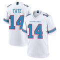Kdoa T.Titans #14 Carnell Tate Player White 2026 Game Home Stitched Jerseys