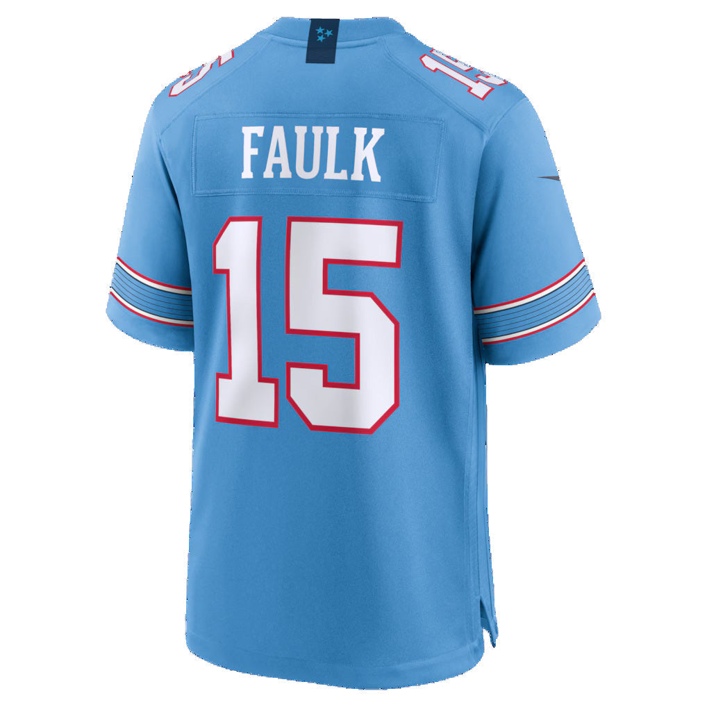 Kdoa T.Titans #15 Keldric Faulk Light Blue Team Game Stitched Jerseys