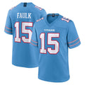 Kdoa T.Titans #15 Keldric Faulk Player Light Blue 2026 Game Home Stitched Jerseys