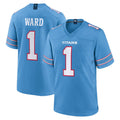 Kdoa T.Titans #1 Cameron Ward Player Light Blue 2026 Game Home Stitched Jerseys