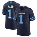 Kdoa T.Titans #1 Cameron Ward Player Navy 2026 Rivalries Collection Home Game Stitched Jerseys