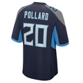 Kdoa T.Titans #20 Tony Pollard Navy Game Player Jersey Stitched Jersey