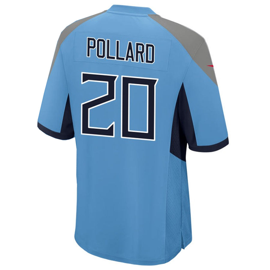 Kdoa T.Titans #20 Tony Pollard Player Light Blue Home Game Stitched Jerseys