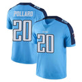 Kdoa T.Titans #20 Tony Pollard Player Light Blue Limited Color Rush Home Game Stitched Jerseys