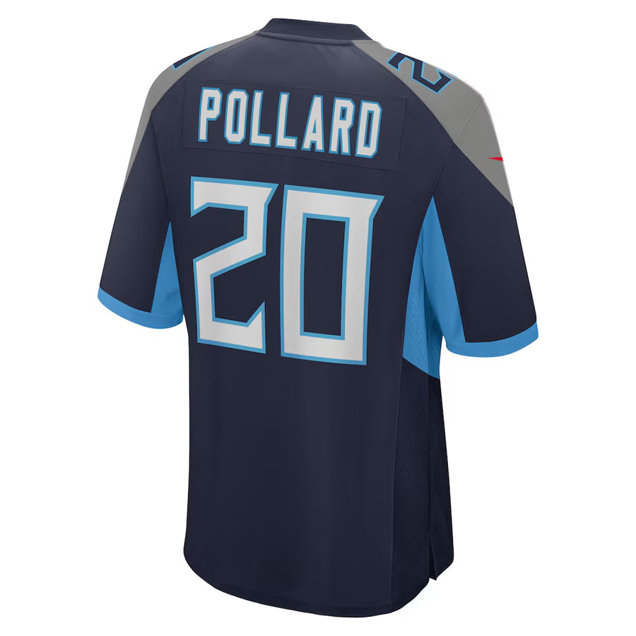 Kdoa T.Titans #20 Tony Pollard Player Navy Home Game Stitched Jerseys