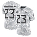Kdoa T.Titans #23 Kevin Winston Jr. Player Arctic Camo Limited Salute to Service Home Game Stitched Jerseys