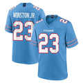 Kdoa T.Titans #23 Kevin Winston Jr. Player Light Blue 2026 Game Home Stitched Jerseys