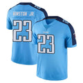 Kdoa T.Titans #23 Kevin Winston Jr. Player Light Blue Limited Color Rush Home Game Stitched Jerseys