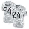 Kdoa T.Titans #24 Alontae Taylor Player Arctic Camo Limited Salute to Service Home Game Stitched Jerseys