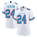 Kdoa T.Titans #24 Alontae Taylor Player White 2026 Game Home Stitched Jerseys