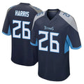 Kdoa T.Titans #26 Marcus Harris Player Navy Home Game Stitched Jerseys