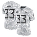 Kdoa T.Titans #33 Cedric Gray Player Arctic Camo Limited Salute to Service Home Game Stitched Jerseys