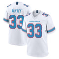 Kdoa T.Titans #33 Cedric Gray Player White 2026 Game Home Stitched Jerseys