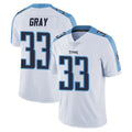 Kdoa T.Titans #33 Cedric Gray Player White Limited Vapor Untouchable Home Game Stitched Jerseys