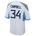 Kdoa T.Titans #34 Earl Campbell Player White Home Game Football Jerseys