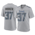 Kdoa T.Titans #37 Amani Hooker Player Gray Atmosphere Fashion Home Game Stitched Jerseys