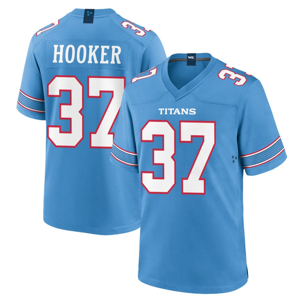 Kdoa T.Titans #37 Amani Hooker Player Light Blue 2026 Game Home Stitched Jerseys